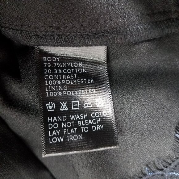 NEW Harlyn L Two Tone Lace Cocktail Sheath Dress Surplice Neck - Picture 14 of 14